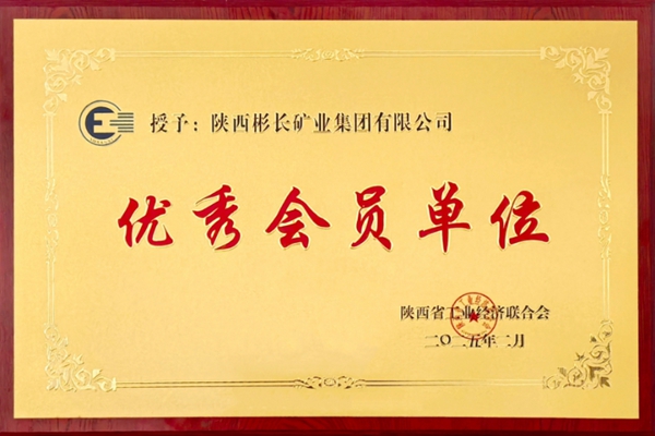 2025年2月，公司榮獲陜西省工業(yè)經(jīng)濟(jì)聯(lián)合會(huì)“優(yōu)秀會(huì)員單位”稱(chēng)號(hào).jpg